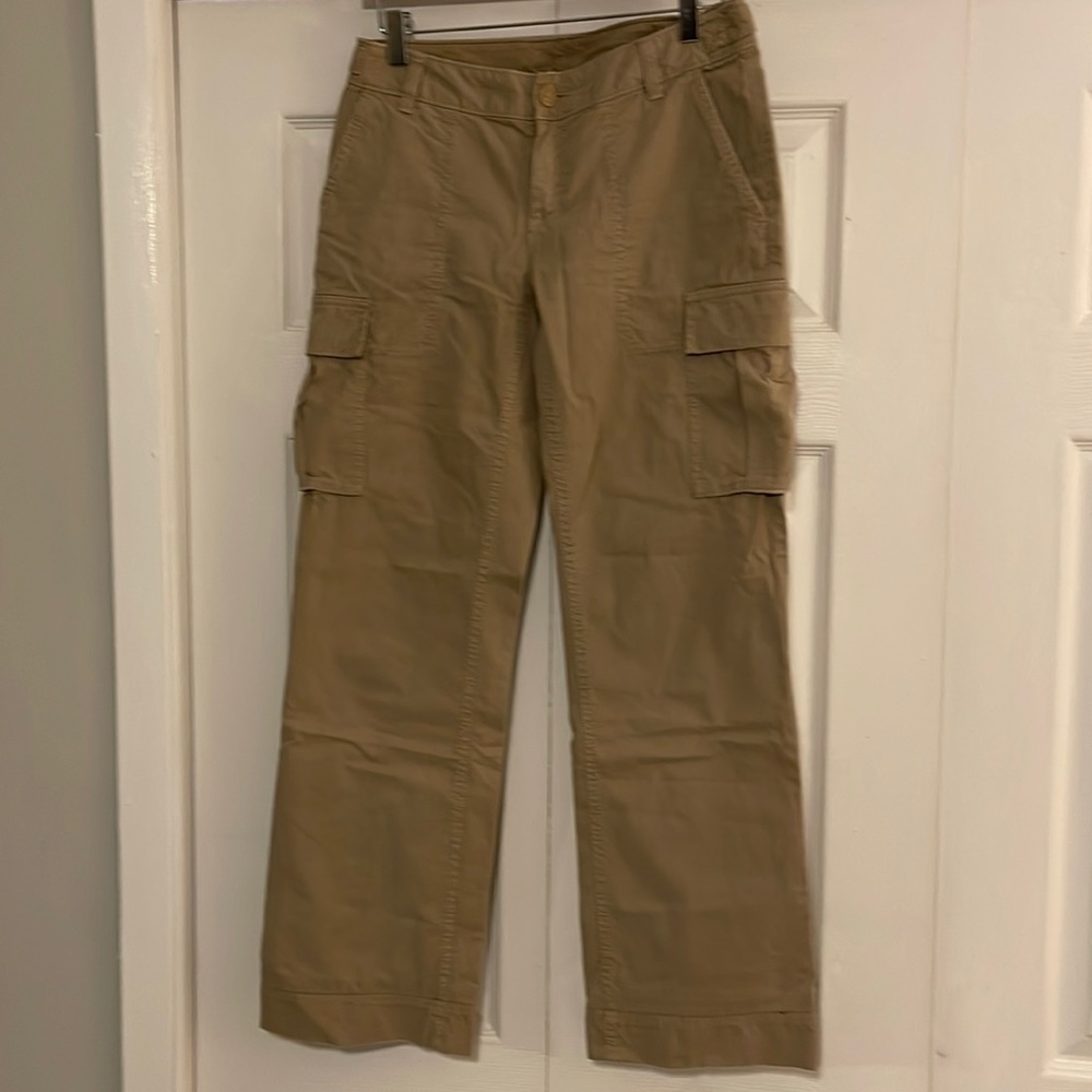 Banana Republic Khaki Cargo pants